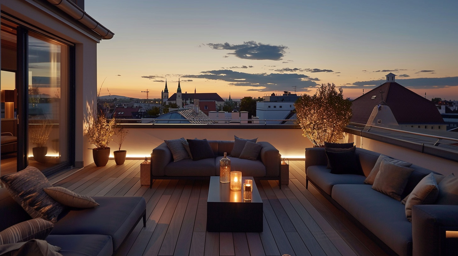 Dach Terrassen Lounge