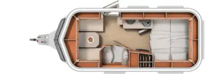 Grundriss Hymer Eriba Touring Troll 530