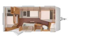Grundriss Knaus Südwind 500 FDK