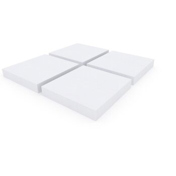 PolySound Akustikschaum Plattenabsorber glatt aus...