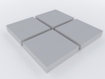 PolySound Akustikschaum Plattenabsorber glatt aus...