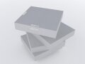PolySound Akustikschaum Plattenabsorber glatt aus Basotect® grau - 4 Stück / 1m² - 50cm x 50cm x 10cm - optimiere deine Raumakustik