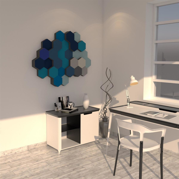 PolySound ECO Hexagon Ø200mm - 22 Farben