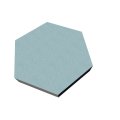 PolySound ECO Hexagon Ø200mm - Farbe: himmelblau Stärke: 3cm