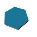 PolySound ECO Hexagon &Oslash;200mm - Farbe: taubenblau St&auml;rke: 3cm