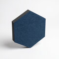 PolySound ECO Hexagon Ø 20 cm, blau melange, 3 cm