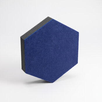 PolySound ECO Hexagon Ø 20 cm, bluette, 3 cm