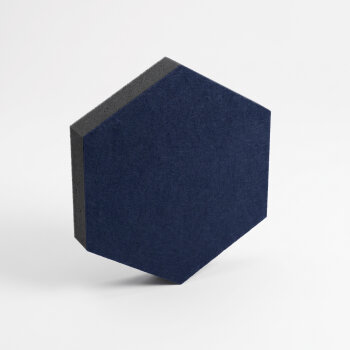PolySound ECO Hexagon Ø 20 cm, nachtblau, 3 cm
