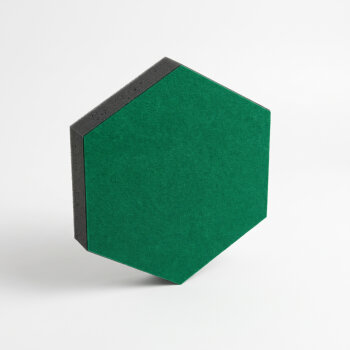 PolySound ECO Hexagon Ø 20 cm, grün, 3 cm