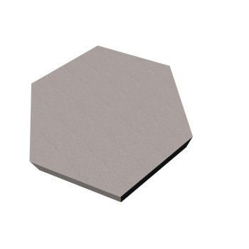 PolySound ECO Hexagon &Oslash;200mm - Farbe: hellgrau...