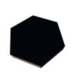 PolySound ECO Hexagon Ø200mm - Farbe: schwarz Stärke: 3cm