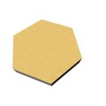 PolySound ECO Hexagon &Oslash;200mm - Farbe: pastellgelb St&auml;rke: 3cm