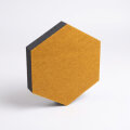 PolySound ECO Hexagon Ø 20 cm, sonnengelb, 3 cm