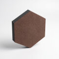 PolySound ECO Hexagon Ø 20 cm, milchkaffee, 3 cm