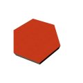 PolySound ECO Hexagon Ø200mm - Farbe: orange Stärke: 3cm