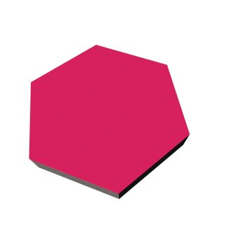 PolySound ECO Hexagon Ø200mm - Farbe: fuchsie...