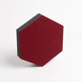 PolySound ECO Hexagon Ø 20 cm, dunkelrot, 3 cm