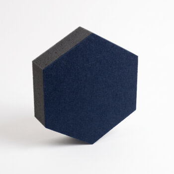 PolySound ECO Hexagon Ø 20 cm, nachtblau, 5 cm