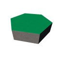 PolySound ECO Hexagon Ø200mm - Farbe: grün Stärke: 5cm