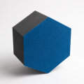PolySound ECO Hexagon Ø 20 cm, mittelblau, 10 cm