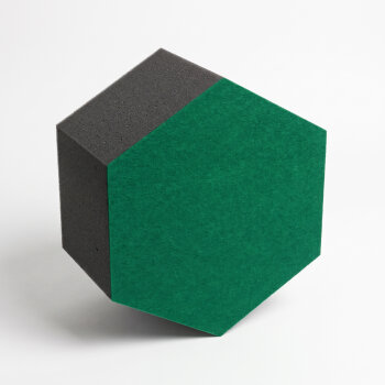 PolySound ECO Hexagon Ø 20 cm, grün, 10 cm