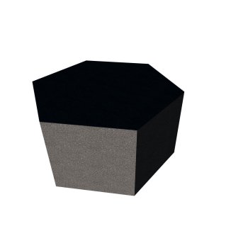 PolySound ECO Hexagon &Oslash;200mm - Farbe: schwarz...