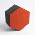 PolySound ECO Hexagon Ø 20 cm, orange, 10 cm