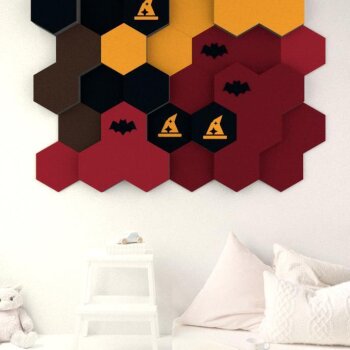 PolySound ECO Halloween-Set, 36 Hexagons Ø 20 cm,...