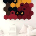 PolySound ECO Halloween-Set, 36 Hexagons Ø 20 cm, gemischte Höhen