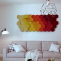 PolySound ECO Hexagon Wall-Set S, 51 Elemente Ø 20 cm, meltdown