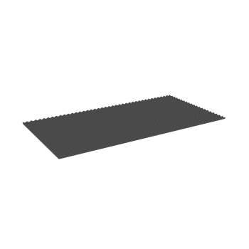 PolySound Noppenschaumstoff anthrazit 200 × 100 cm...