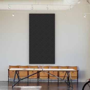 PolySound Noppenschaumstoff anthrazit 200 × 100 cm...