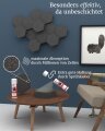 PolySound RAW Hexagon Wall-Set S, Sprühkleber, Sky-S
