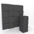 PolySound RAW Wedge Wall-Set S, 16 Elemente 32 × 32 × 7 cm