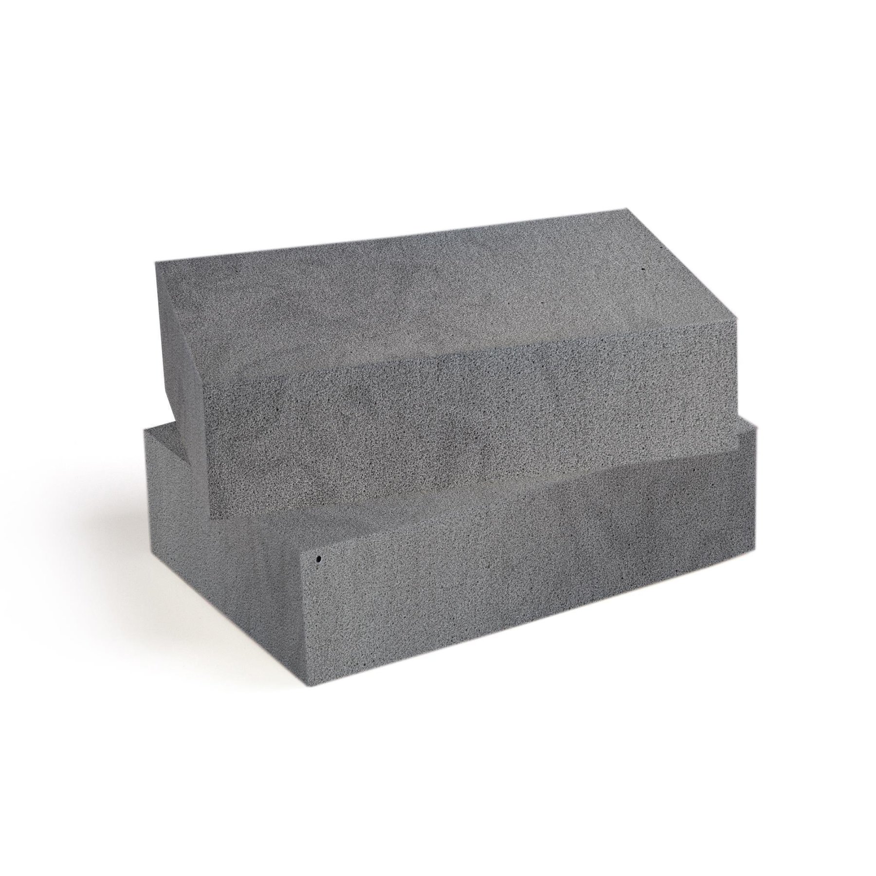Schaumstoff Platte Grau 200cm x 100cm x 3cm RG 35/50 fest  Polsterstoffe &  Möbelstoffe - Ihr Fachhandel für Polstermaterial