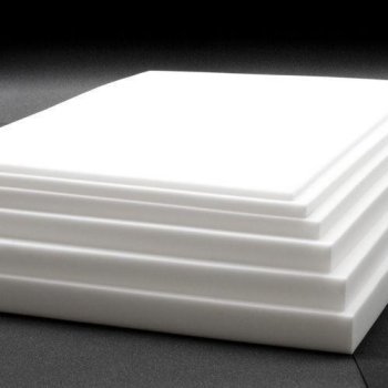 Schaumstoff Platte aus Kaltschaumstoff für elastische Matratzen und Couchpolster - Qualität: RG: 50kg/m³ - SH: 45 (4,5kPa) - Abmessungen ca. 206 x 140cm 0,5cm