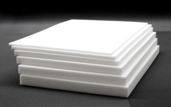Schaumstoff Platte aus Kaltschaumstoff für elastische Matratzen und Couchpolster - Qualität: RG: 50kg/m³ - SH: 45 (4,5kPa) - Abmessungen ca. 206 x 140cm 15cm