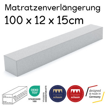 Frankenschaum Premium Matratzenverlängerung -...