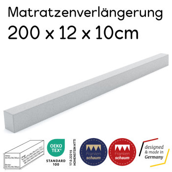 Frankenschaum Premium Matratzenverlängerung -...