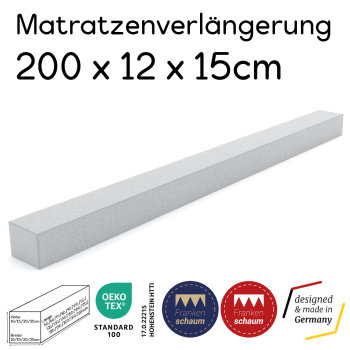 Frankenschaum Premium Matratzenverlängerung -...