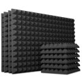 PolySound RAW Pyramidenschaum 30 × 30 × 6 cm, selbstklebend