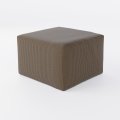 klötzis Baustein Klein – 30x30x20cm – Robuster Schaumstoffbaustein für Kinder – Kreatives Bauen & Spielen Cord Teddy Braun