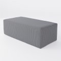 klötzis Baustein Mittel – 60x30x20cm – Robuster Schaumstoffbaustein für Kinder – Kreatives Bauen & Spielen Cord Wolf Grau