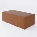 klötzis Baustein Mittel – 60x30x20cm – Robuster Schaumstoffbaustein für Kinder – Kreatives Bauen & Spielen Cord Mango Orange