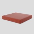 klötzis Baustein Groß – 60x60x10cm – Robuster Schaumstoffbaustein für Kinder – Kreatives Bauen & Spielen Cord Korallen Rot