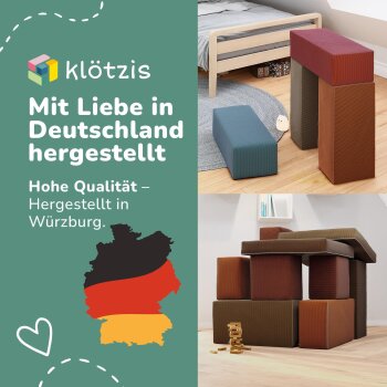 klötzis Spielsofa Set Waldgeflüster