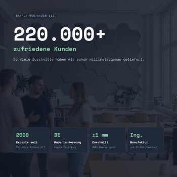 PolySound Akustikpaneel Kreis, Weiß