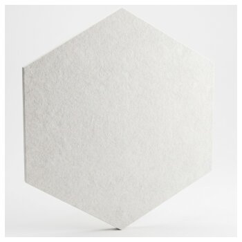 PolySound Akustikpaneel Hexagon – Weiß 30cm