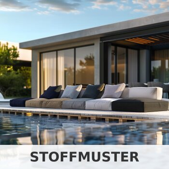 Stoffmuster Outdoor-Stoff swela – Farbe nach Wahl