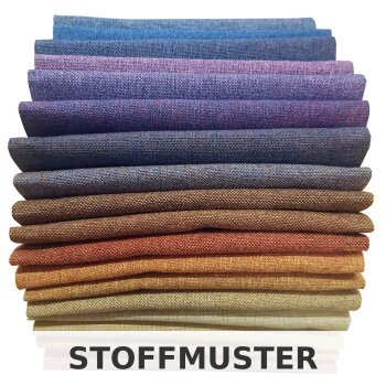 Stoffmuster Akustikstoff Trevira CS – Farbe nach Wahl